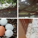 Temporal atinge 13 cidades de SC e deixa quase mil casas danificadas no Oeste