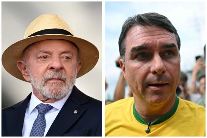 Lula sobe no 1º turno, mas empata com Flávio Bolsonaro no 2º