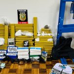 Polícia encontra 105 kg de drogas, armas e R$ 270 mil em apartamento em SC