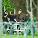 Renner e família se despedem de Rick em Sorocaba