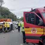 Colisão entre veículos deixa quatro feridos no Vale do Itajaí