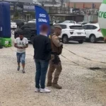 Atleta é detido após ex-companheira acionar botão do pânico em Brusque