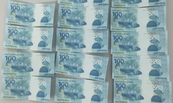 Polícia Federal apreende R$ 2 mil em notas falsas
