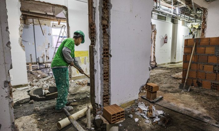 Hospital Infantil avança em obras na UTI de queimados