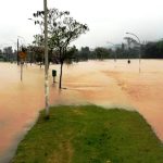Chuva eleva nível de rios, causa deslizamentos e cancela aulas no Norte de SC