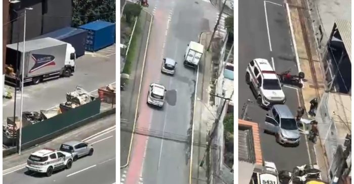 Perseguição por duas cidades termina com prisão de casal por tráfico
