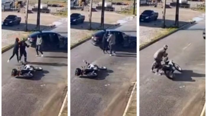 Vídeo: Homem é sequestrado por trio armado e desaparece após abordagem