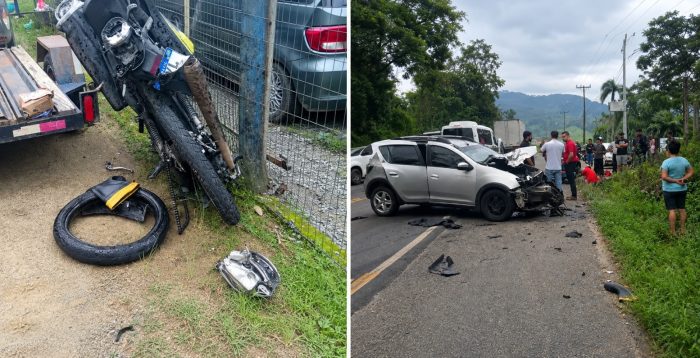 Jovem morre após acidente de moto na SC-108