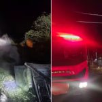 Jovem grávida e pai morrem em incêndio em SC