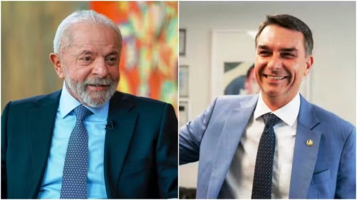 Datafolha: Lula marca 42% no 1° turno; Flávio Bolsonaro tem 38%